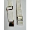 Ceremonial white canvas rifle sling