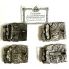 1991 Siskiyou Operation Desert Storm Belt Buckles