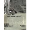 6004-25 - SINGLE STRAP LEG SHROUD WITH DROP FLEX ADAPTER - Black