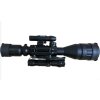 HIRAM 4-16×50 AO Rifle Scope Combo with Green Laser