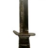 US M3 Trench Knife (1943) – Utica (U.C.) – Blade Marked + M6 Leather Scabbard BarWood