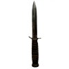 US M3 Trench Knife (1943) – Utica (U.C.) – Blade Marked + M6 Leather Scabbard BarWood