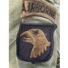 US Army OG-107 Shirt | 101st Airborne & ASA Combat Patch | Bross | 1970