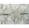 US Army OG-107 Shirt | 101st Airborne & ASA Combat Patch | Bross | 1970