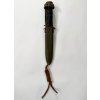 WWII US M3 Knife | Kinfolks Inc. 1943 Blade Marked | Early M8 Scabbard