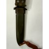 WWII US M3 Knife | Kinfolks Inc. 1943 Blade Marked | Early M8 Scabbard