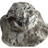 USMC Desert MARPAT Boonie Hat | Sewn Nametape | 2002 Contract | Size Medium
