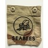 US Navy SEABEES Embroidered Pocket | DCU 3-Color Desert