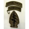 Original US Army Special Forces Patch Set | Subdued | Used