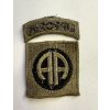 Original 82nd Airborne Division Patch (All American) | Subdued | Cut-Edge