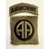 Original 82nd Airborne Division Patch (All American) | Subdued | Cut-Edge
