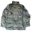 Original US Army M65 Jacke OG-107 | USAF Abzeichen | Deadstock | GENERAL Messing Zips | Med-Long