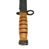 Rare USMC OKC-3S Bayonet | Ontario Knife Co. | Leather Handle | Unissued Blade