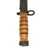Seltenes USMC OKC-3S Bajonett | Ontario Knife Co. | Ledergriff | Unbenutzte Klinge