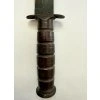 Original WWII USMC Camillus Fighting Knife (Blade-Marked) | Repaired Sheath