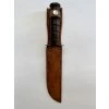 Original WWII USMC Camillus Fighting Knife (Blade-Marked) | Repaired Sheath