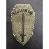 Original US Army Infantry School "Follow Me" Patch | Subdued / Cut Edge | Vietnam  Short Description: