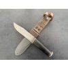 Original WWII USN Mark 1 Knife (Ka-Bar) w/ Field Modified Scabbard