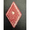 Original WWII 5th Infantry Division "Red Diamond" Patch | Cut Edge