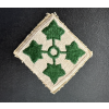 Original WWII 4th Infantry Division "Ivy" Patch | Cut Edge