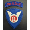 Original 11th Air Assault Division (Test) Patch w/ Tab | 1960s