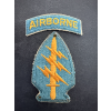 Original US Special Forces Patch w/ Experimental Airborne Tab | Cut Edge