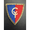 Original WWII 38th Infantry Division "Cyclone" Patch | Cut Edge