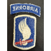 Original 173rd Airborne Brigade Patch w/ Tab | Cut Edge | 1960s