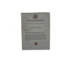 Certificate of promotion