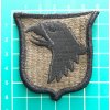 Nášivka 101st Airborne Division - obrácené barvy