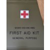 US Army Plastový Box Lékárny | General Purpose First Aid Kit | Vodotěsný | NSN 6545-00-116-1410