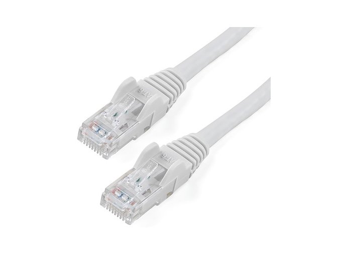 2m CAT6 ethernetový kabel – bílý CAT 6gigabitový ethernetový kabel – 650 MHz 100 W PoE RJ45 UTP, 2BD42AA#AC3