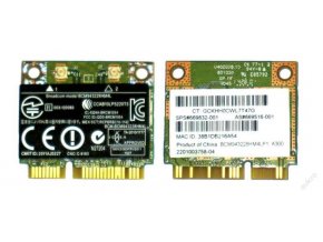 HP Wi-Fi a/b/g/n Mini PCI-e karta BCM943228HM4L