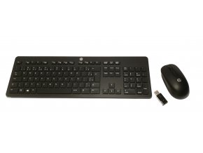 Bezdrátový set klávesnice a myši HP Wireless Business SLIM WirBR