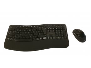 Microsoft Wireless Comfort Desktop 5050, set bezdrátové myši a klávesnice