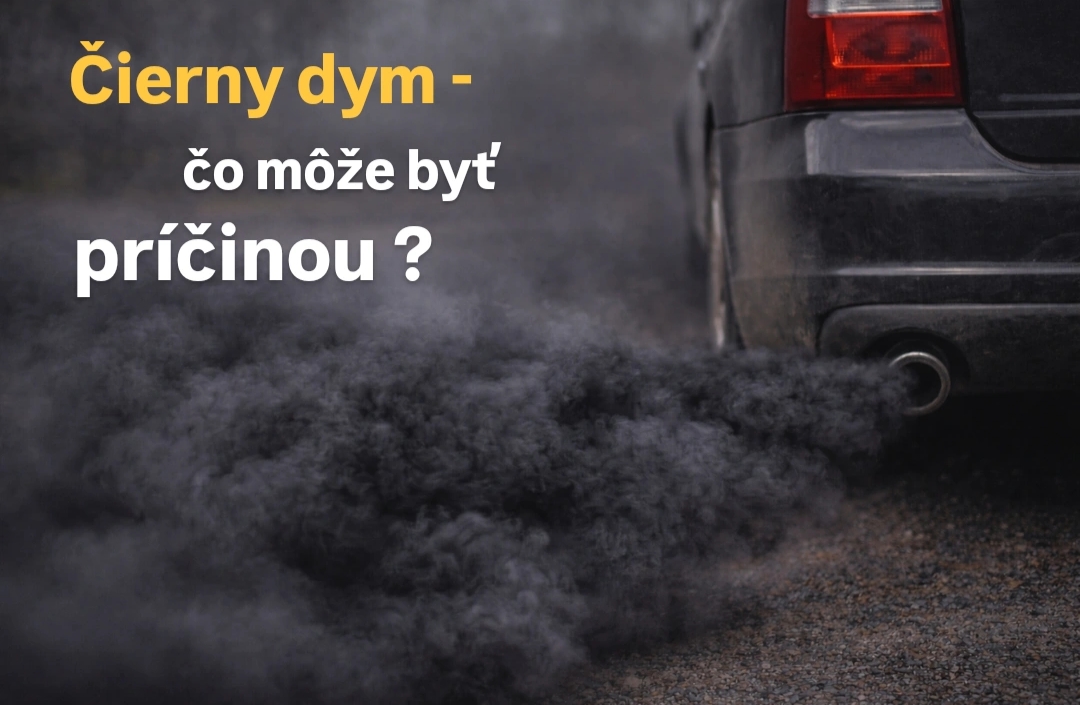 Auto dymí na čierno - možné príčiny?