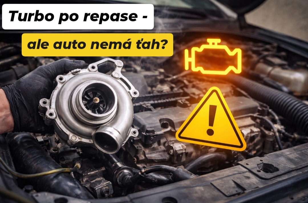 Turbo po repase – ale auto nemá ťah?