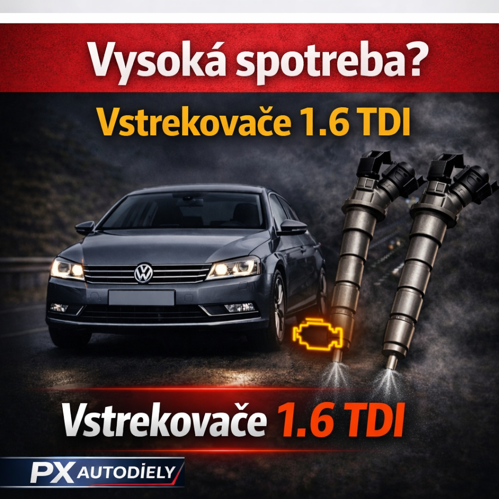 Vstrekovače 1.6 TDI - vysoká spotreba?