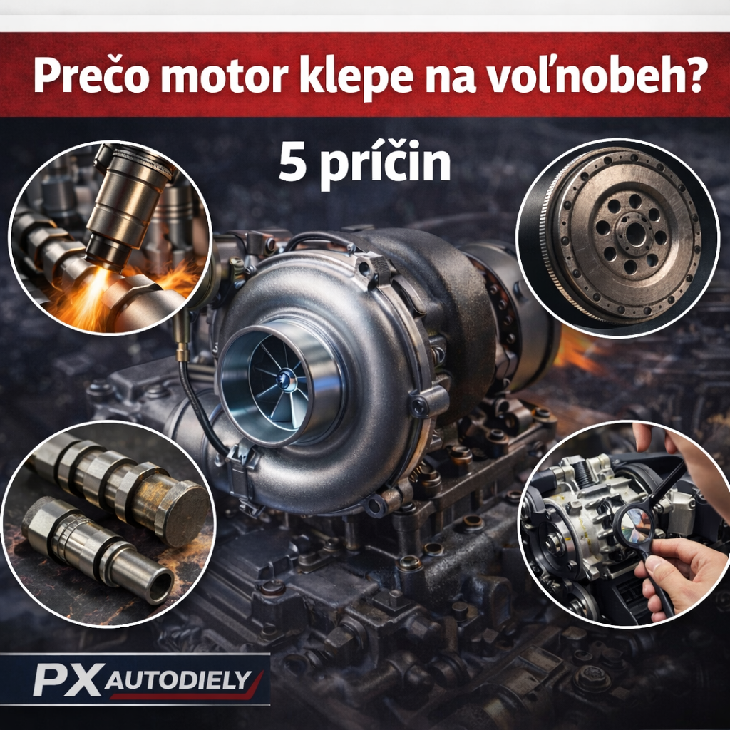 Prečo motor klepe na voľnobeh? - príčiny klepania