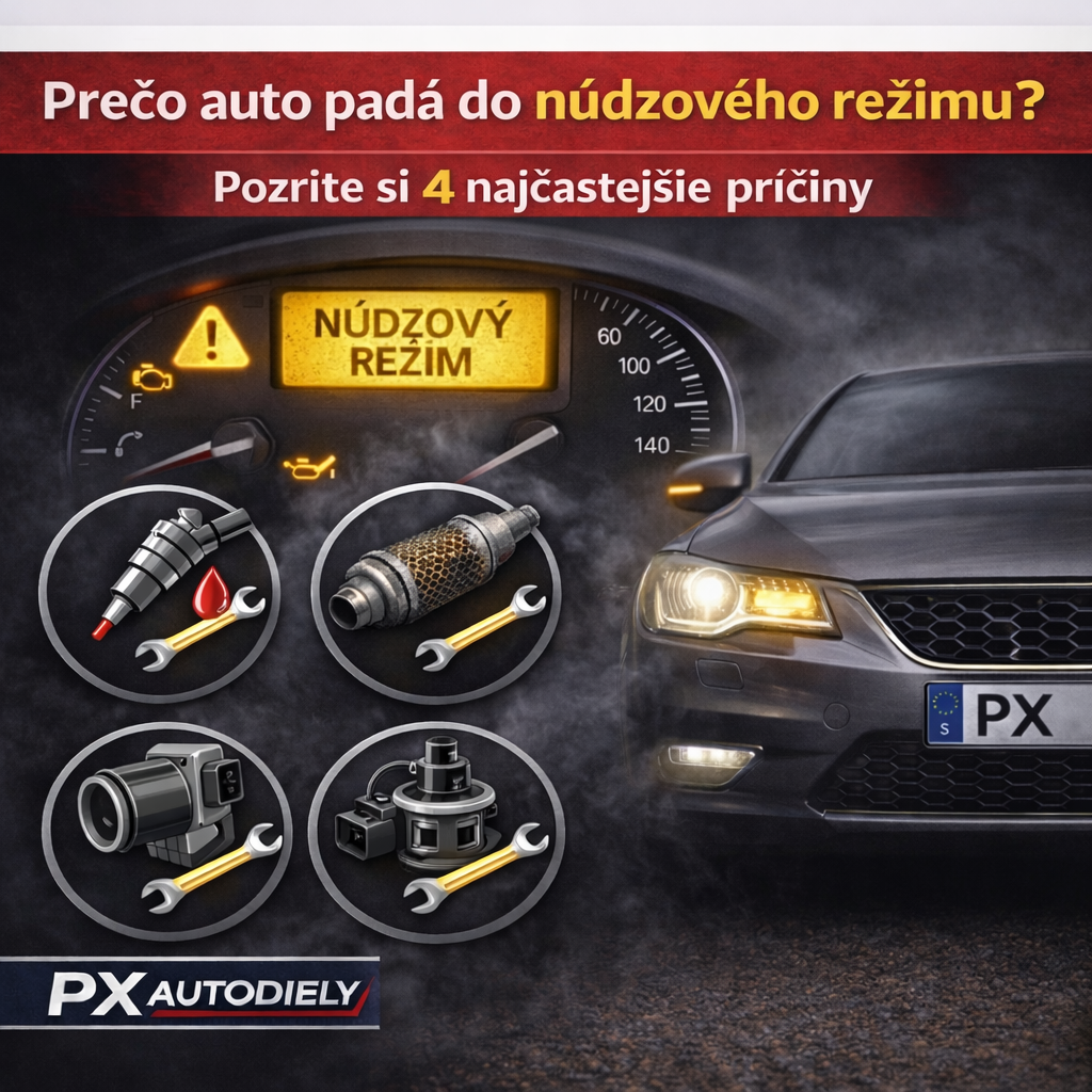 Auto padá do núdzového režimu - čo môže byť príčinou?