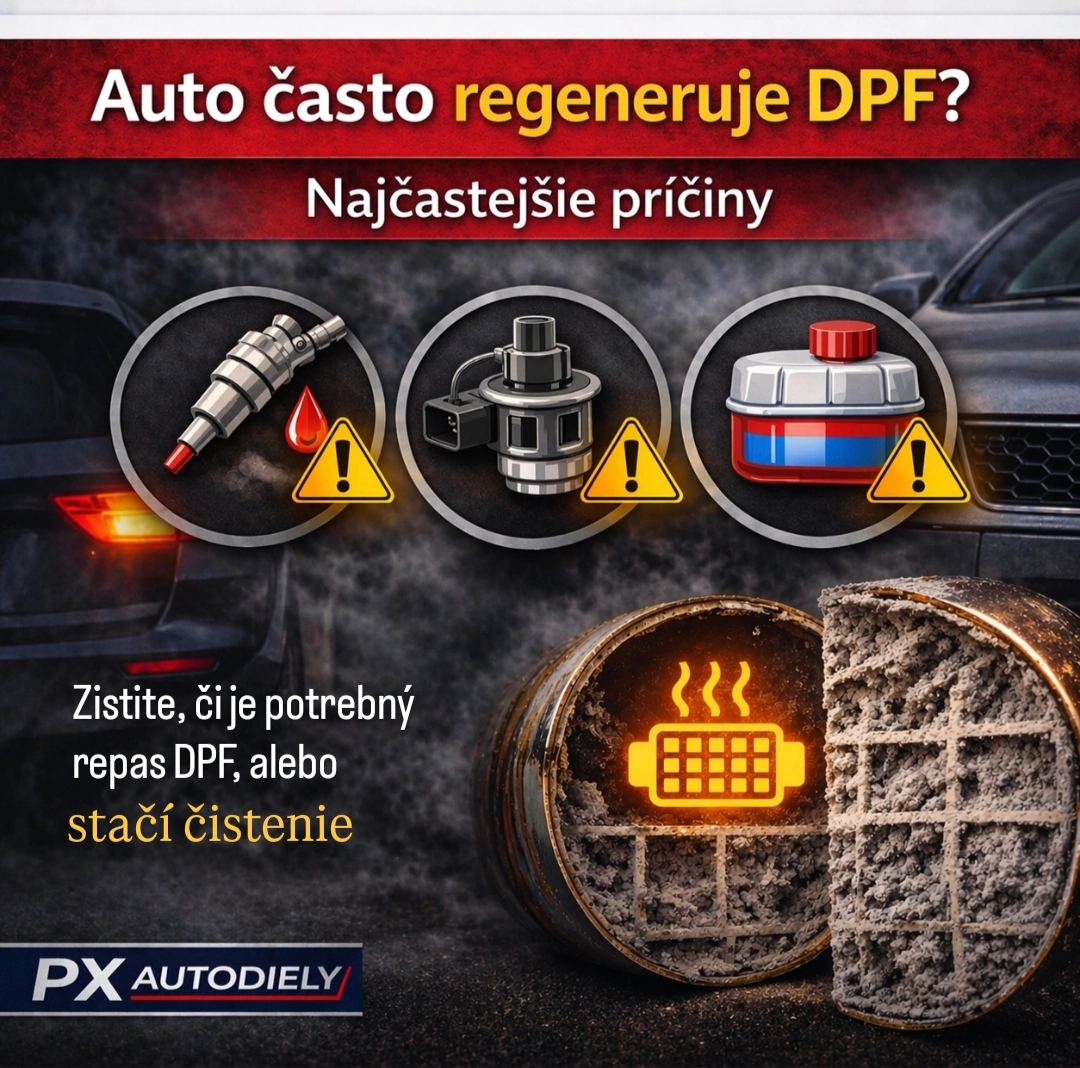 Častá regenerácia DPF ? - je problém vo filtri?