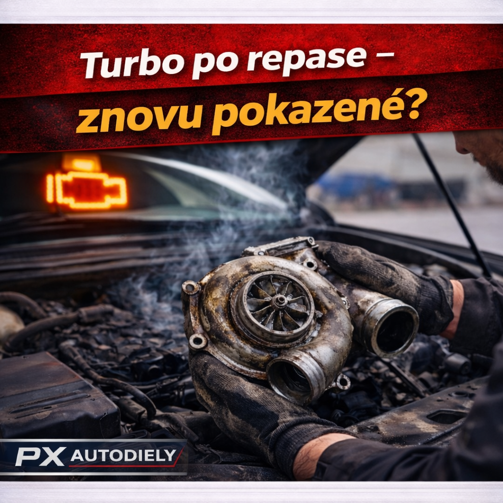 Turbo po repase sa znova pokazilo - čo môže byť príčina?