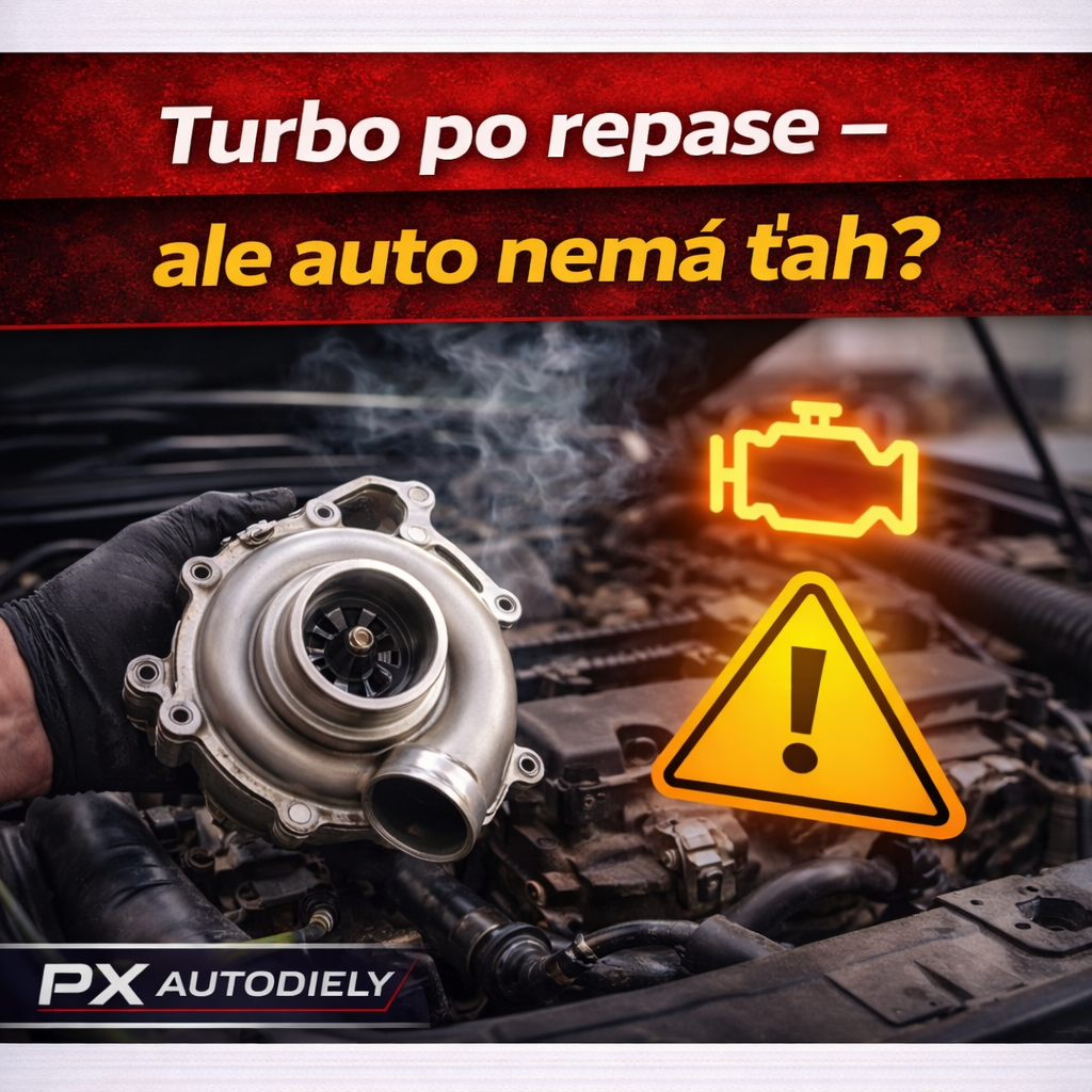 Turbo po repase – ale auto nemá ťah?