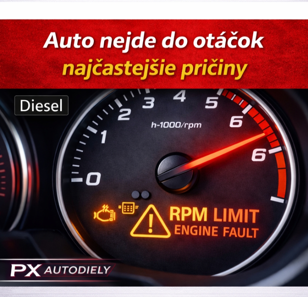 Prečo auto nejde do otáčok - DIESEL