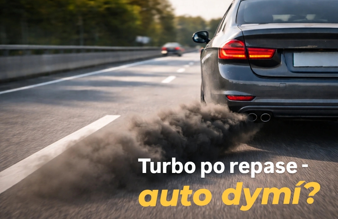 Turbo po repase - ale auto dymí?