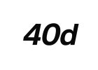 40d