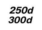 250d / 300d