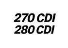 270 CDI / 280 CDI