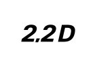 2.2 D