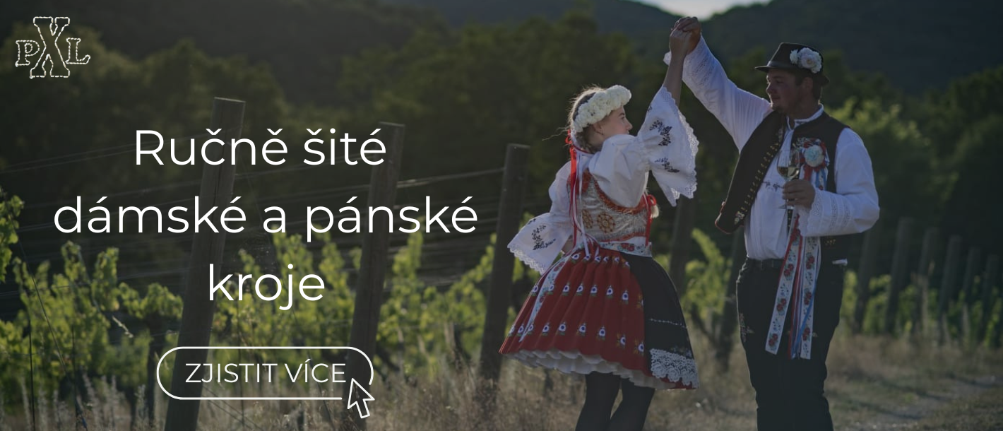 Ručně šité dámské a pánské kroje